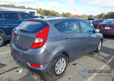 2014 Hyundai Accent Gs z USA, uszkodzony, nr VIN KMHCT5AEXEU178389